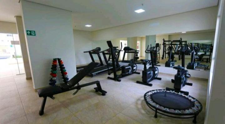 Apartamento No Condominio Casa Da Madeira Em Caldas Novas-Go Exterior foto